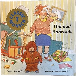 BUNDLE & SAVE 🎉 Classic Munsch 'Thomas' Snowsuit' softcover by Robert Munsch